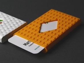 el titular de la tarjeta accesorios buisness crédito cartera 3d print model - Mito3D