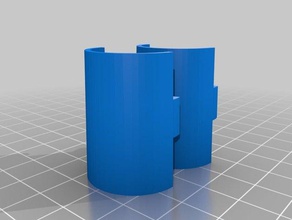shelving clamp office 3d print model - Mito3D