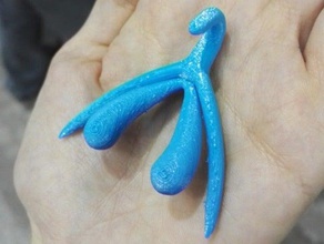 clitoride 3d la stampa l'anatomia il femminismo femminista corpo umano vagina vulva 3d print model - Mito3D