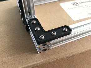 openbeam bracket without gusset diy 3d print model - Mito3D