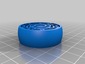 meu personalizados aleatório labirinto giroscópio gerador moda 3d print model - Mito3D