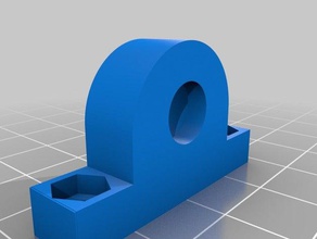 ctc y-axis bearing block mr128zz other 3d printer bizer axis flashforge replicator pulley dual 3d print model - Mito3D