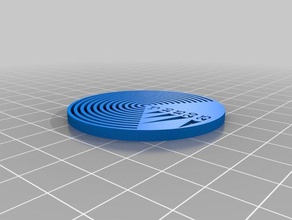 filetto di indicatore 1mm-25mm 50mm cerchio 3d la stampa i test prova il fai da te 3d print model - Mito3D