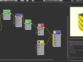 test graphscad Kunst tools flowgraph openscad openscad-editor 3d print model - Mito3D
