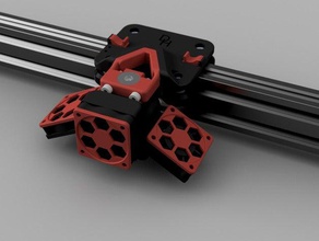 wing fan attachment e3d v6 printer parts 40mm mount banholm hotend guard hajdarevic tarantula tevo 3d print model - Mito3D