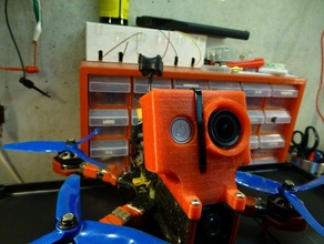 dalrc xr215plus 20 derece xiaomi yi monte edin araç quadcopter 3d print model - Mito3D