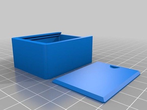 50x40x22 box containers customized 3d print model - Mito3D