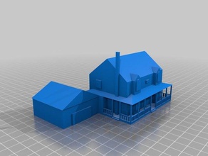 allisons house buildings structures 3d print model - Mito3D