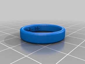 my customized ring band creation script usa sizes customizer &gtlick it&lt rings 3d print model - Mito3D