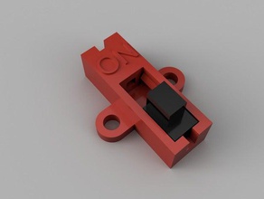 single pin switch parts power connector 3d print model - Mito3D