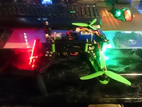 bande de led titulaire les jouets jeux fpv racer quadricoptère quadrocopter racecopter 3d print model - Mito3D