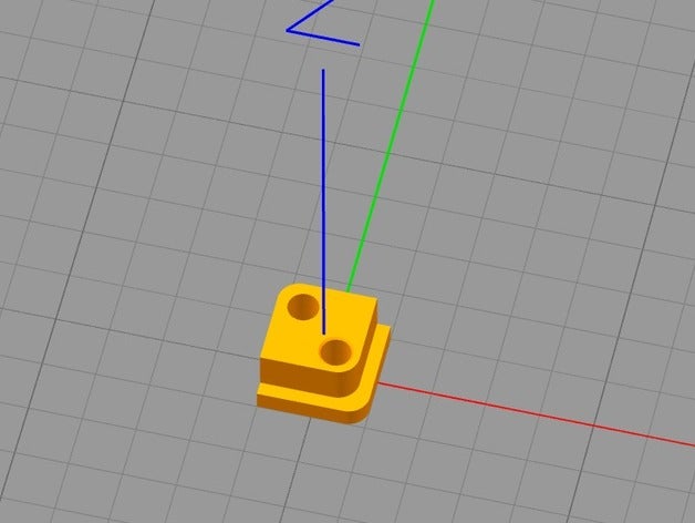 frsky taranis mounting brackets quanum axis gimbal upgrade hall effect sensor rc vehicles hallsensor 3D print model - Mito3D