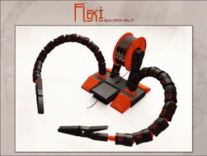flexi solder help tool holders boxes soldering holder 3d print model - Mito3D