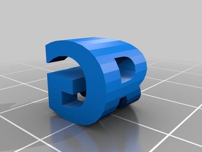 rg letters sculptures customized 3d print model - Mito3D