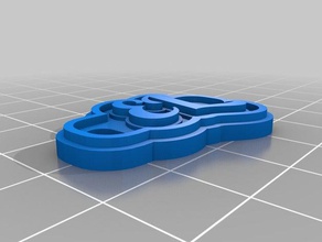 el Schlüsselanhänger angepasst 3d print model - Mito3D