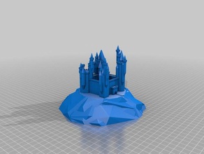 dat kale binalar yapılar özelleştirilmiş 3d print model - Mito3D