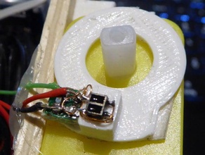 einfache Rad-encoder in der Robotik sensor 3d print model - Mito3D