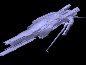 confessore eve online tattico distruttore veicoli 3d print model - Mito3D