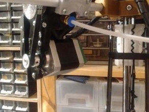 gunstruder mount 10mm tube 3d printer parts beagle 3d print model - Mito3D