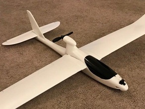 axn floater jet motoru monte edin araç uçak rc 3d print model - Mito3D