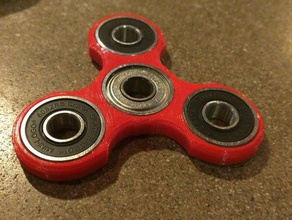 personalizable fidget spinner mecánica los juguetes personalizador 3d print model - Mito3D