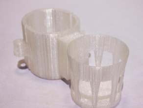 human cupholder accessories 3d print model - Mito3D