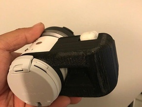 olympus air quick handle de la caméra support 3d print model - Mito3D