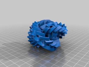 triple gear art 3d print model - Mito3D