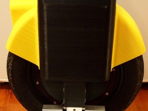 fender 3d-impresso elétrico monociclo e14s esporte ao ar livre euc microworks 3d print model - Mito3D