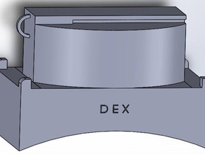 dex bike mount basic mobile Telefon 3d print model - Mito3D