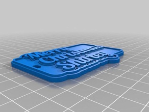 my customized shirley keychain keychains 3d print model - Mito3D