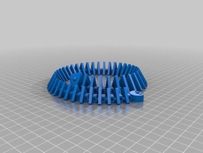 meu personalizados espiral de peixes em movimento brinquedos jogos 3d print model - Mito3D