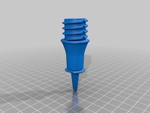 ryobi blower nozzle parts inflator 3d print model - Mito3D
