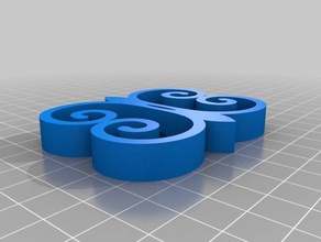 sonsuz sanat adinkra sembolleri leonard ellom quist isim proje 3d print model - Mito3D