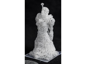 voronoi foam knight creatures microstructures 3d print model - Mito3D