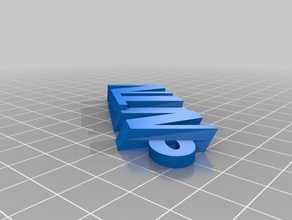 il mio personalizzato iamburnys nitin organizzazione 3d print model - Mito3D