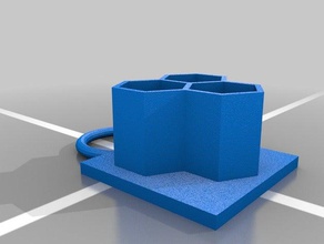 tricomb abelha alimentador 3d impressão 3d print model - Mito3D