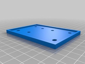 reach 3d bed plate reinforced printing 3d print model - Mito3D