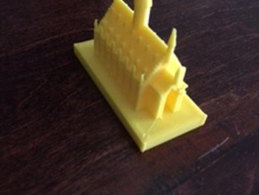 hogwarts dining hall 3d printing architecture 3d print model - Mito3D