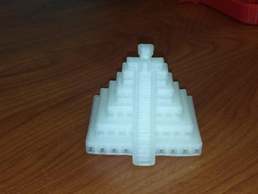mexicano de la pirámide los edificios estructuras 3d print model - Mito3D