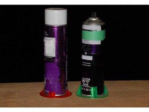 spray can base 3d printing automotive hobby hair 3d print model - Mito3D