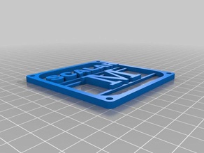 scalar fan cover 3d printer parts 3d print model - Mito3D
