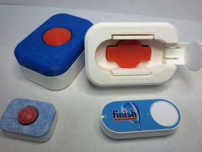 finish dishwasher detergent dash button armor kitchen dining amazon iot laundry 3d print model - Mito3D