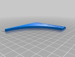 meine individuelle BART-Kamm-line tool hand tools 3d print model - Mito3D