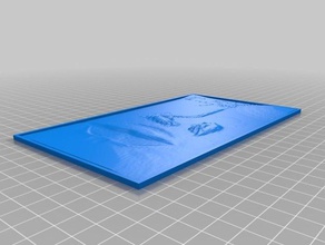 beso 2d a arte personalizado 3d print model - Mito3D