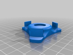 bobina di filamento hub 3d la stampa prusa reprap 3d print model - Mito3D