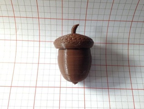 acorn art autumn design squirrel 3d print model - Mito3D