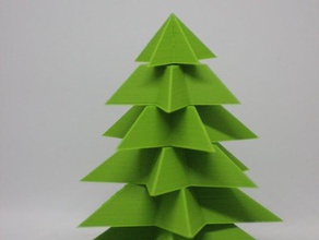 modular árbol de navidad decoración 3d print model - Mito3D