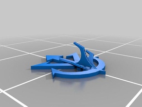 rey vegeta tecla del logotipo de la percha decoración keyhanger keyholder kingvegeta 3d print model - Mito3D