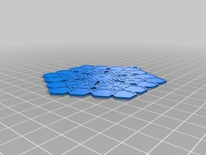 snowflake-45644566 interactive art customized 3d print model - Mito3D